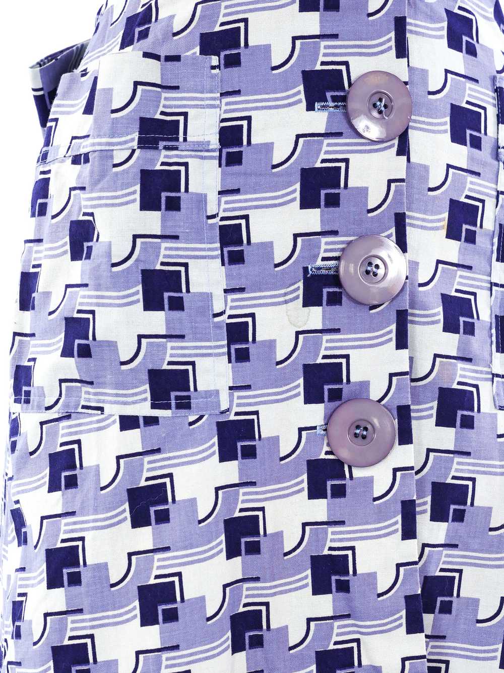 Biba Printed Midi Dress - image 6