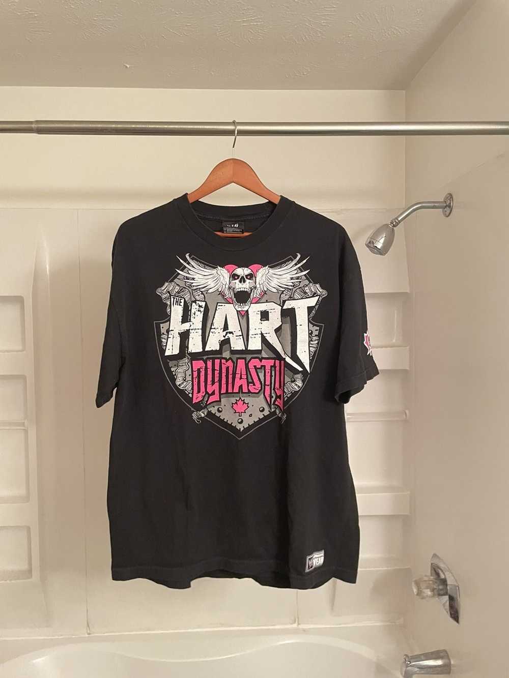 Vintage Vintage 2008 wwe Hart dynasty Bret hart t… - image 1