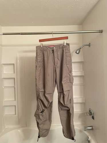 Vintage Vintage nylon cinch cargo pants (33x32)