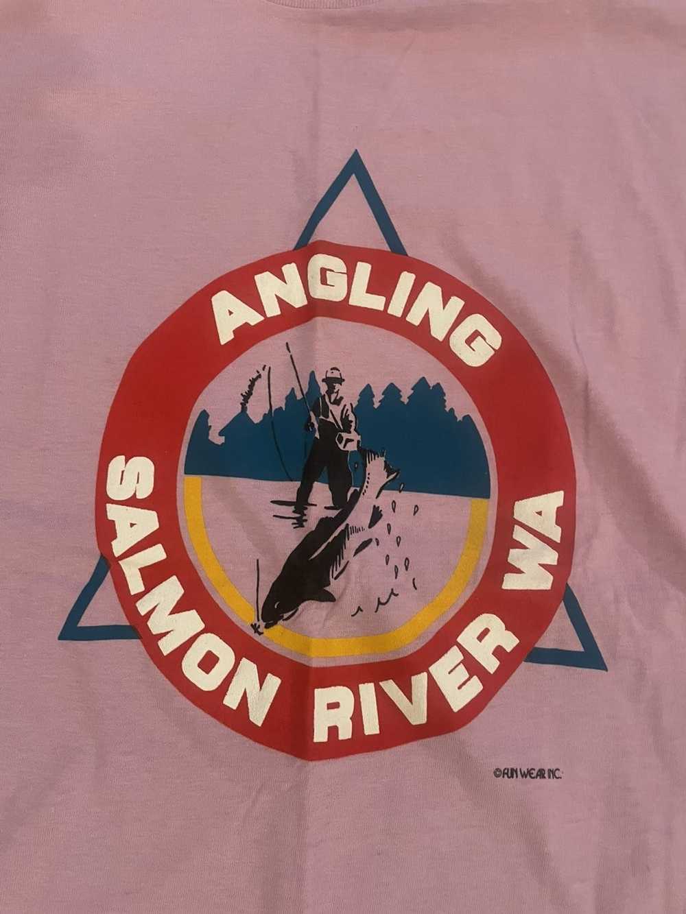 Vintage Vintage 80’s Salmon River Washington Fish… - image 2