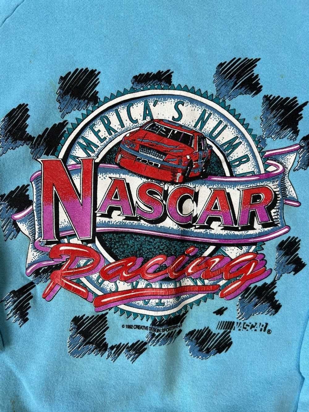 NASCAR × Vintage Vintage NASCAR Sweatshirt - image 2
