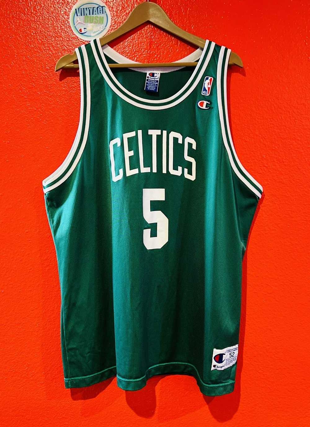 Champion × NBA × Vintage Mercer Celtics Jersey Bo… - image 1