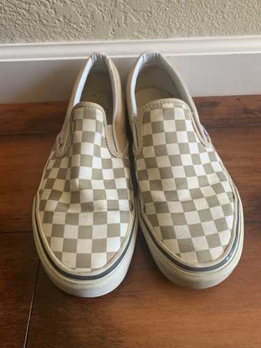 Vans Vans tan/ white checkered