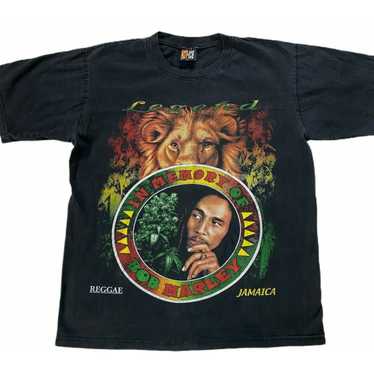 Vintage Vintage Bob Marley Shirt Large HOT ICE In… - image 1