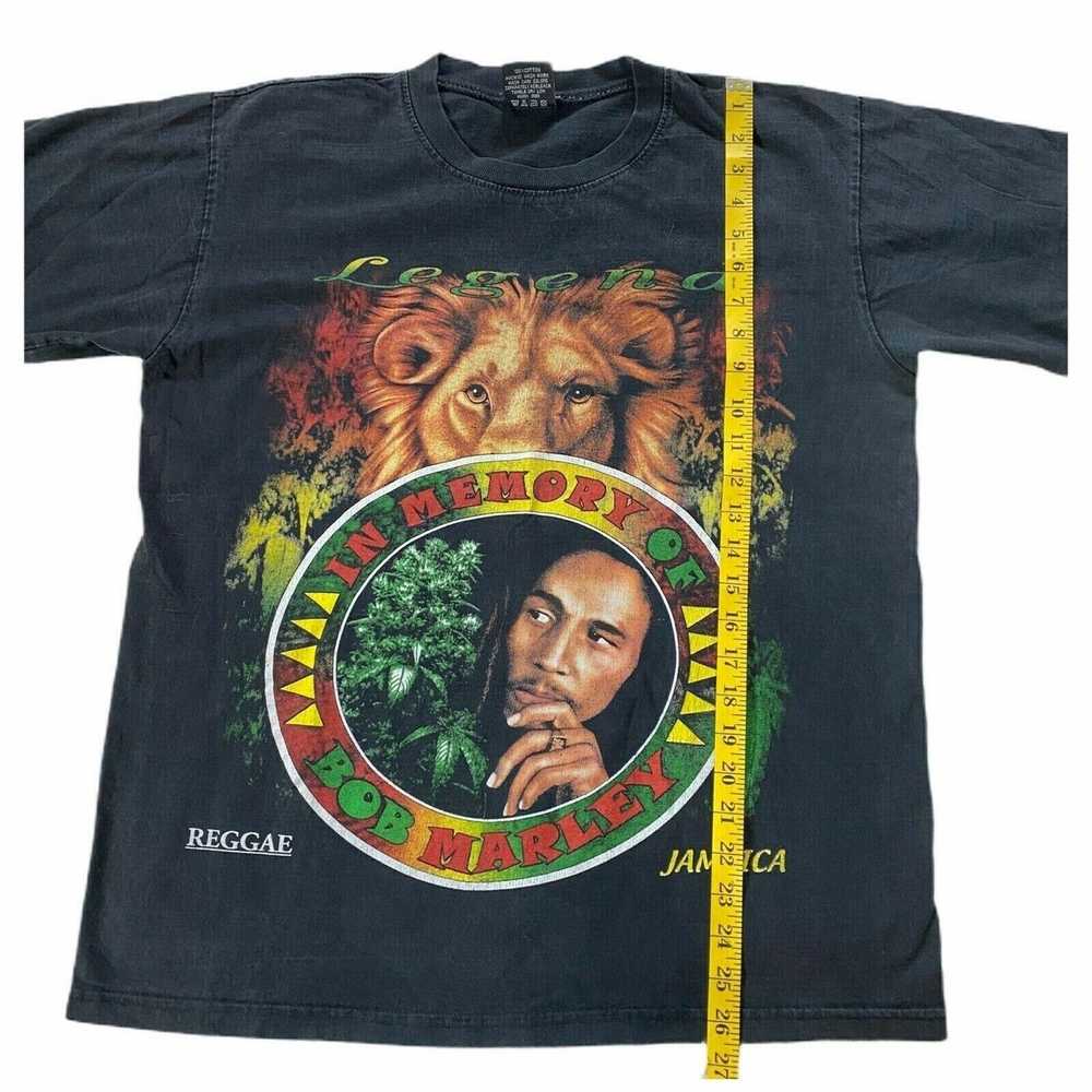 Vintage Vintage Bob Marley Shirt Large HOT ICE In… - image 2