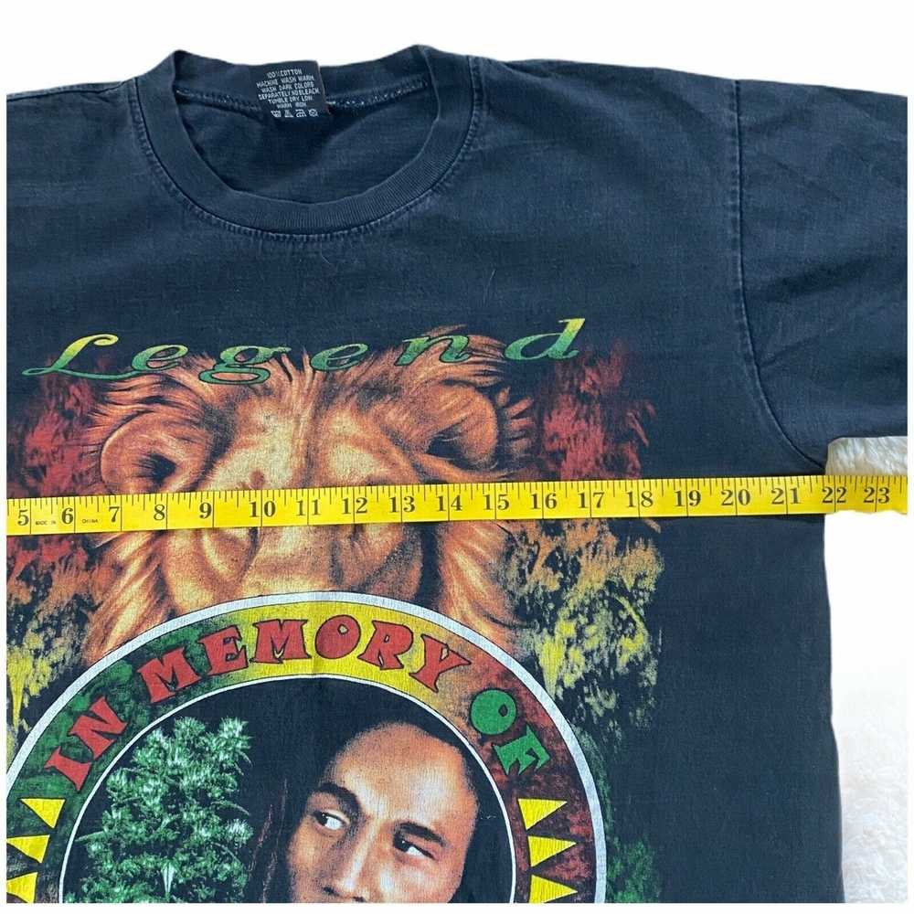 Vintage Vintage Bob Marley Shirt Large HOT ICE In… - image 3