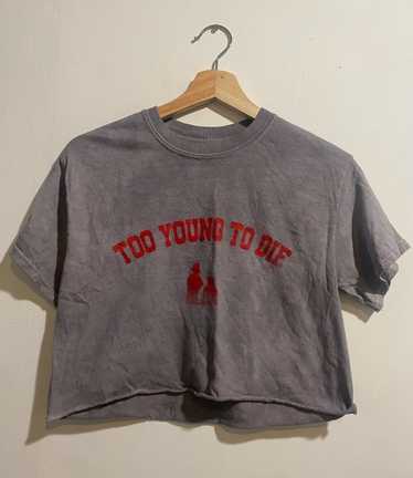 Vintage Cropped graphic tee - image 1