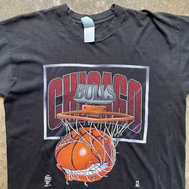 missmanda44 Vintage 90's Chicago Bulls 1991 NBA Finals Caricature Single Stitch T Shirt Size L