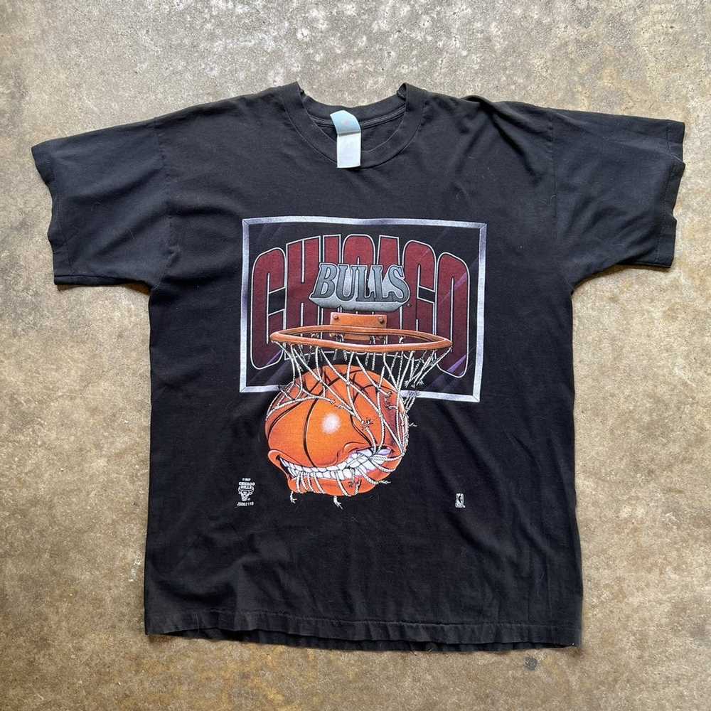 Chicago Bulls × Vintage Vintage 90s Single Stitch… - image 2