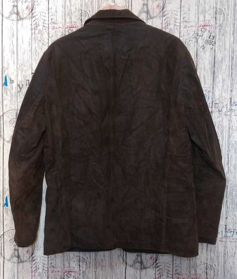 Paul Stuart Retro PAUL STUART Leather Jacket Men s - image 5