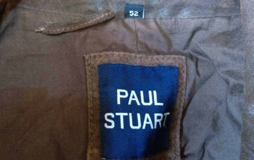 Paul Stuart Retro PAUL STUART Leather Jacket Men s - image 6