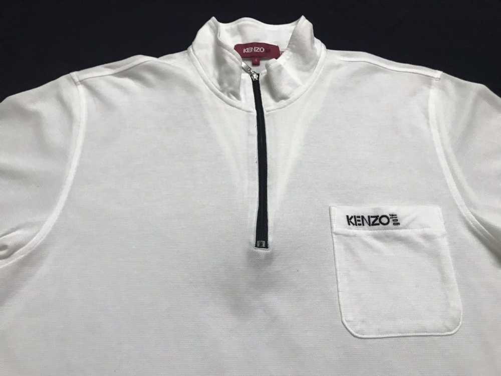 Kenzo Kenzo Golf Polo Half Zipper - image 4