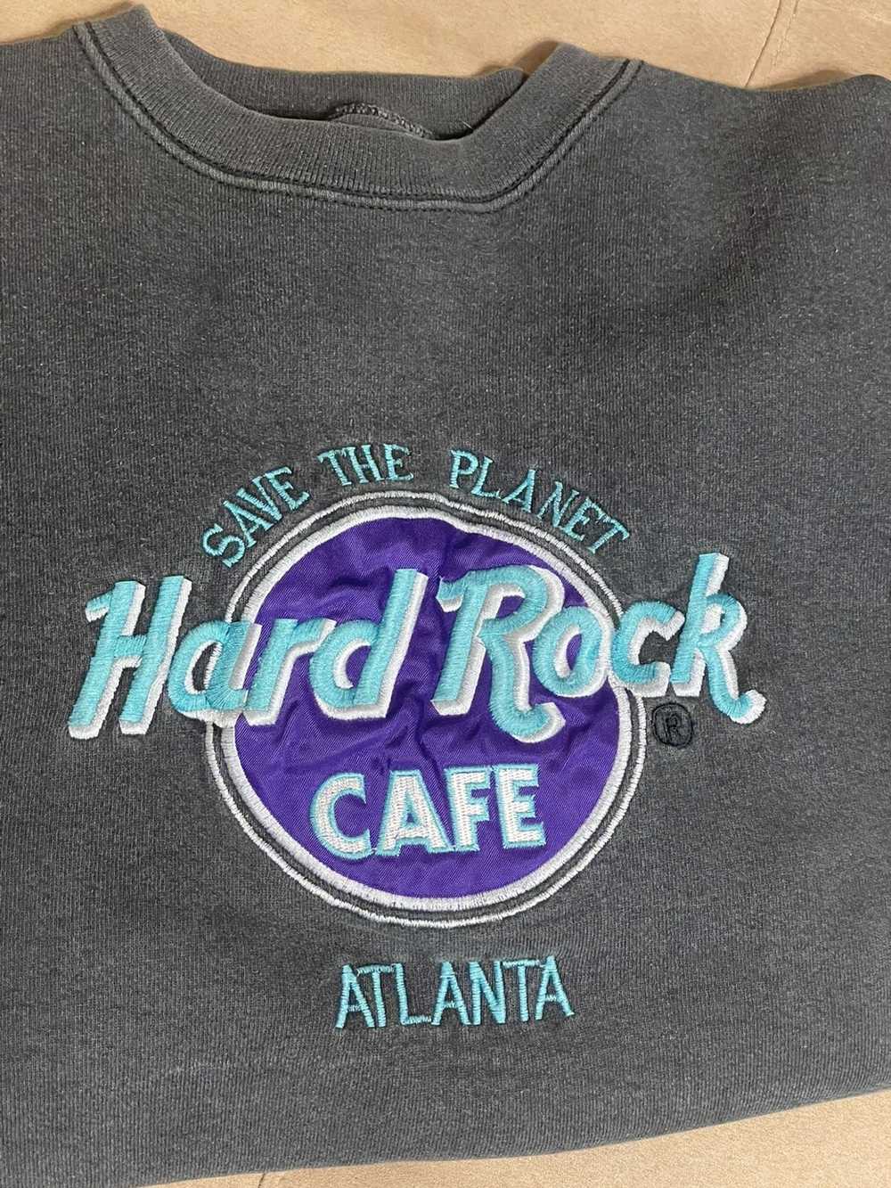 Hard Rock Cafe Hard Rock Cafe ‘Atlanta’ Crewneck … - image 1