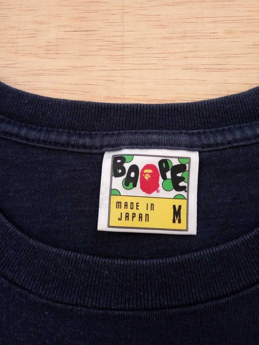 Bape Bape Navy Collage Logo tee - image 2