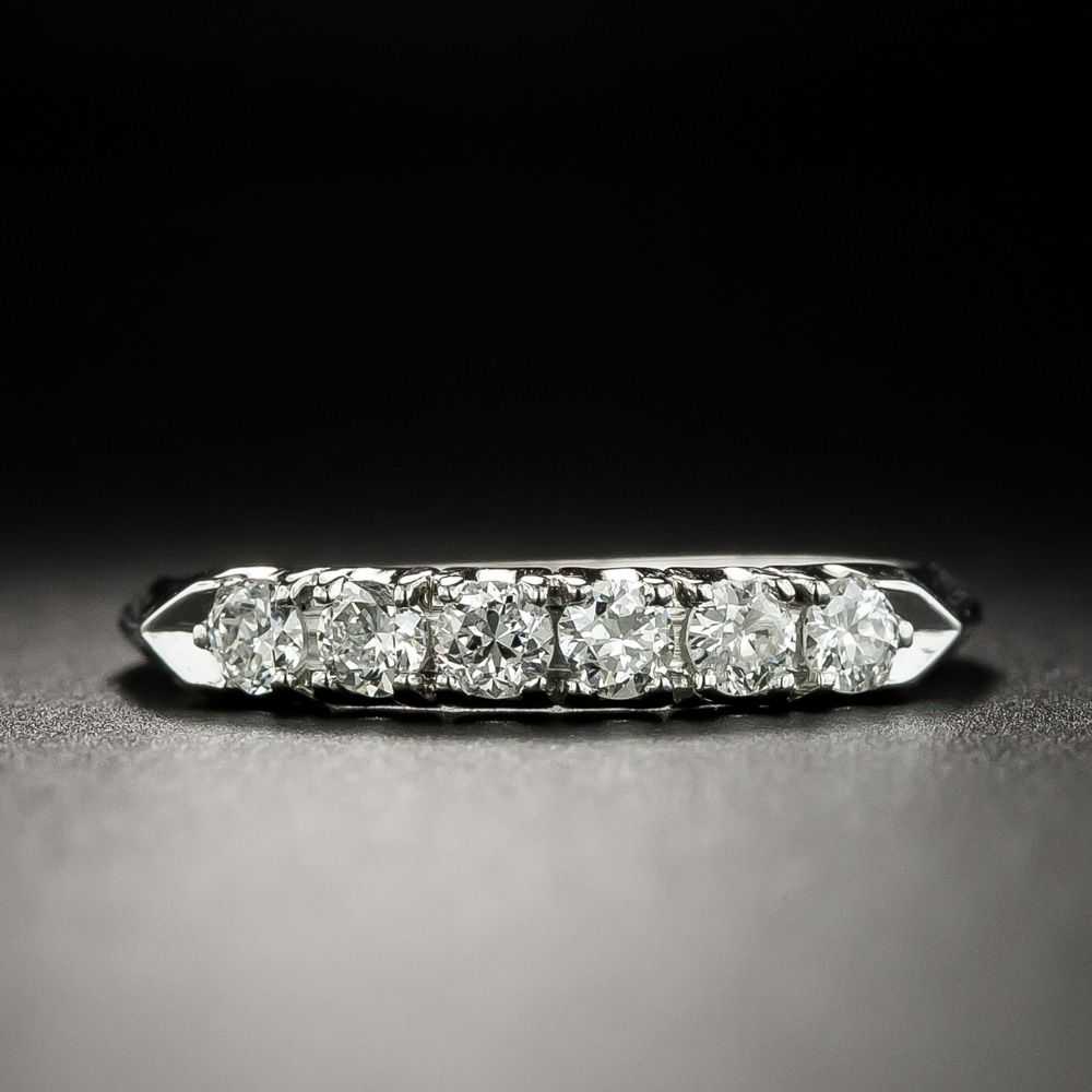 Late Deco/ Early Mid-Century 1.73 Carat Diamond W… - image 4