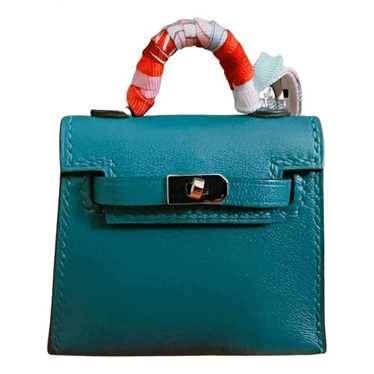 Hermès Noir Mini Kelly Twilly Bag Charm