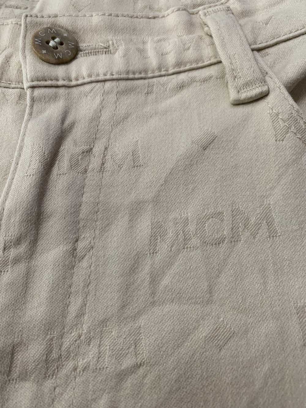 MCM MCM Legere Full Monogram Pants - image 5