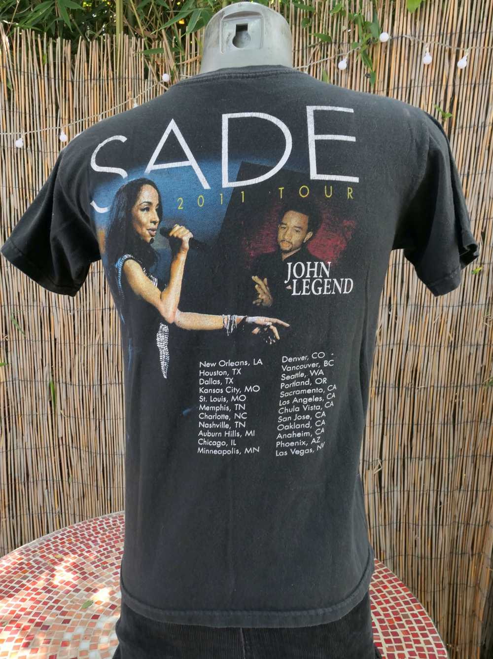 SADE SOLDIER OF LOVE シャーデー Tシャツ XLサイズ ② - Tシャツ