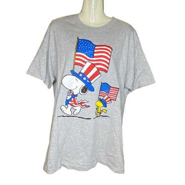 Peanuts Snoopy Woodstock America Flag Parade Peanu