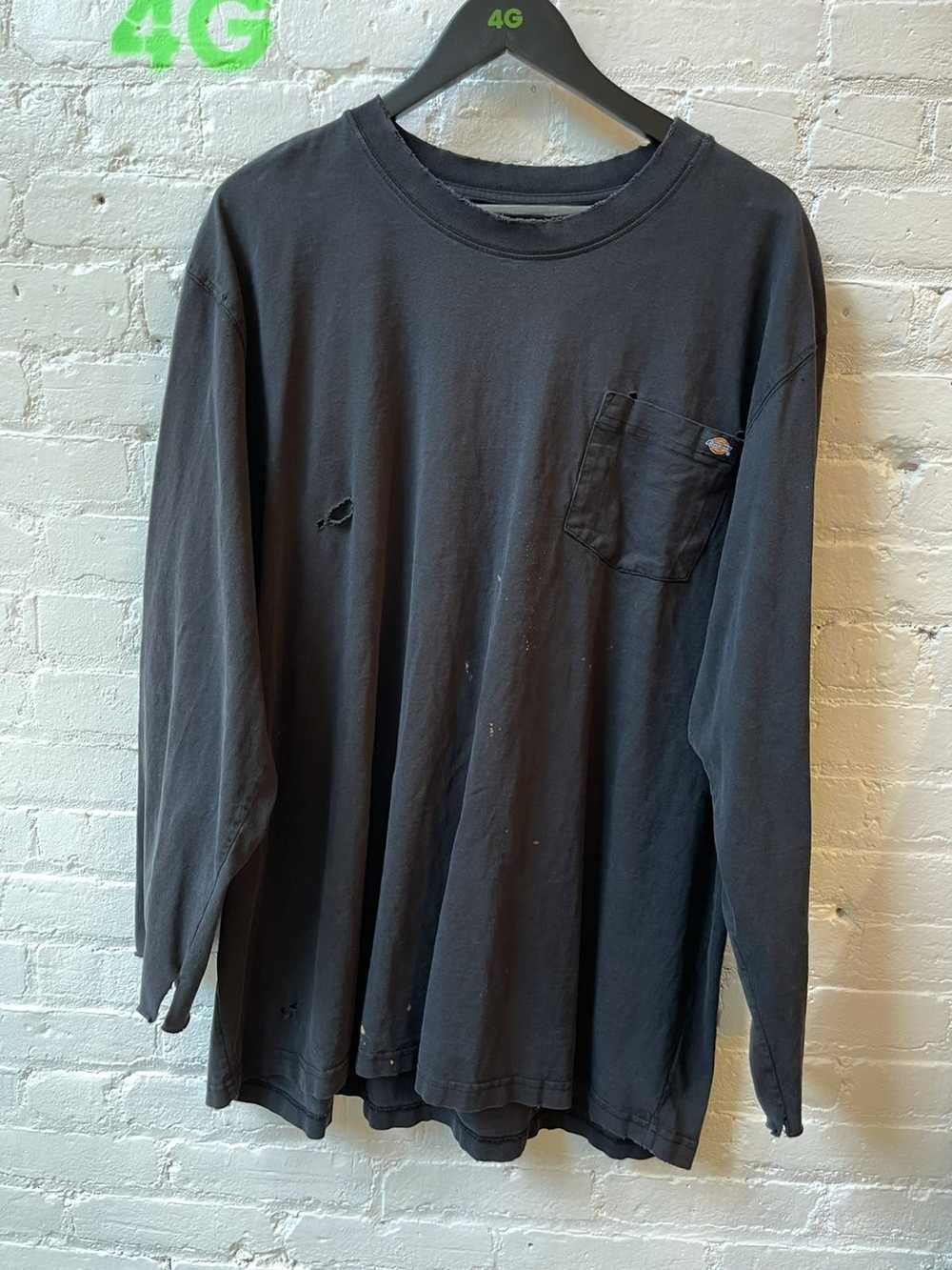 Dickies × Vintage Vintage THRASHED DICKIES Black … - image 3