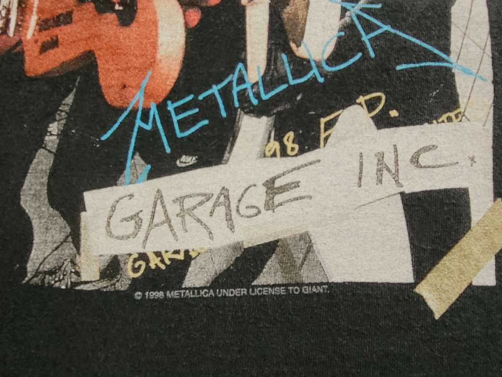 Giant × Metallica × Vintage 90s Metallica Garage … - image 3