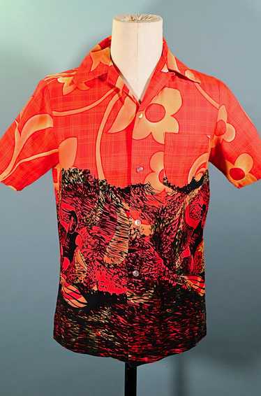 Lehua Vintage 60s/70s Hawaiian Shirt, Endless Summ