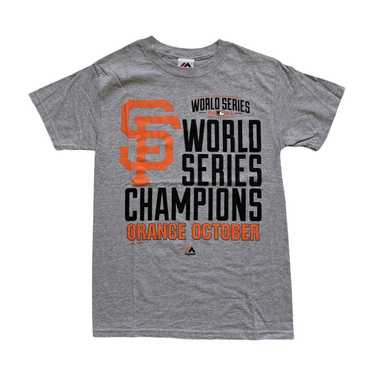 Tim Lincecum San Francisco Giants World Series T-Shirt Majestic MLB 2010  Small