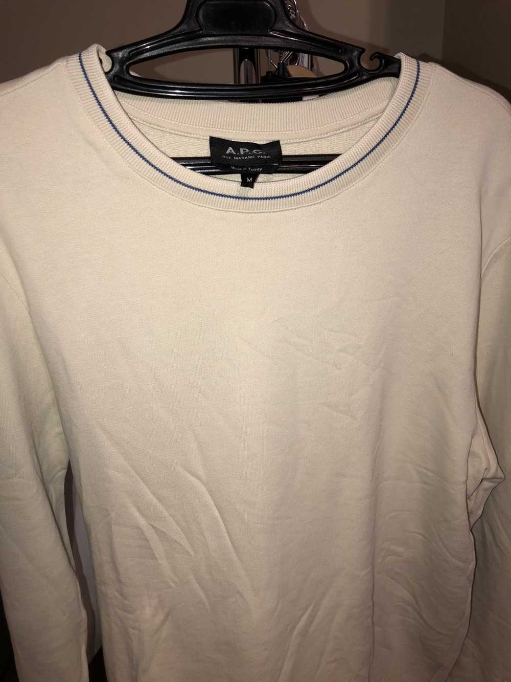 A.P.C. A.P.C. Cream Crewneck - image 4