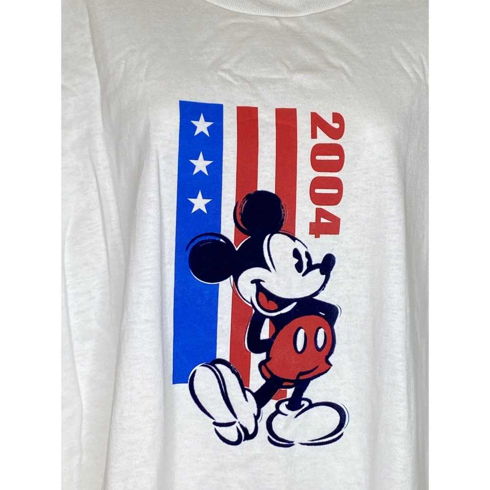 Disney Mickey Mouse 2004 Velvet Political USA 2XL… - image 6