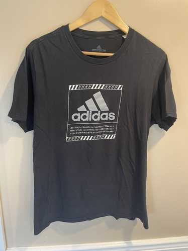 Adidas Adidas logo tee black large amplifier tee