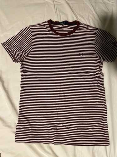 Fred Perry FRED PERRY T SHIRT RED STRIPES