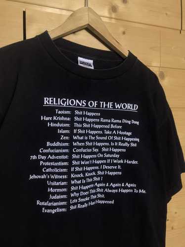 Vintage Vintage 90’s Religions of the world t-shir