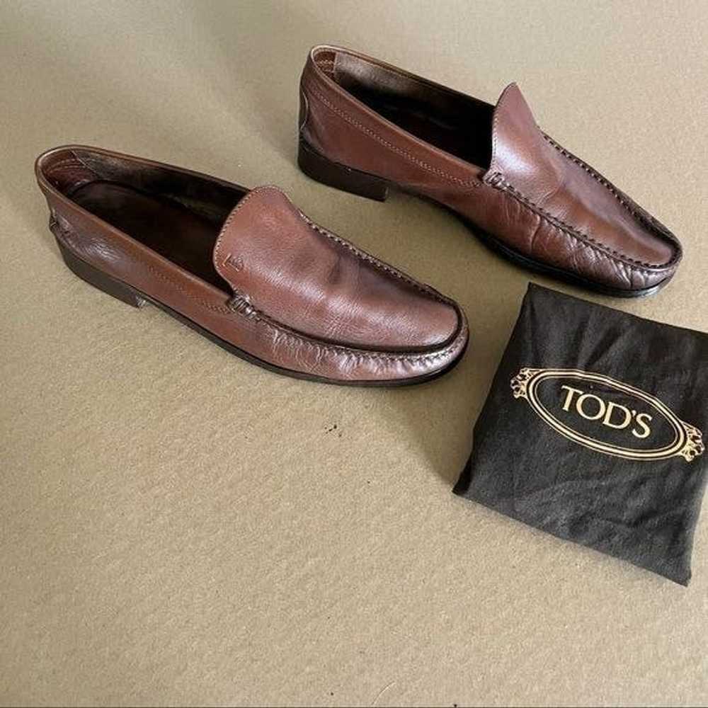 Tod's TOD'S Driving Slip On Oxford Loafers - image 1
