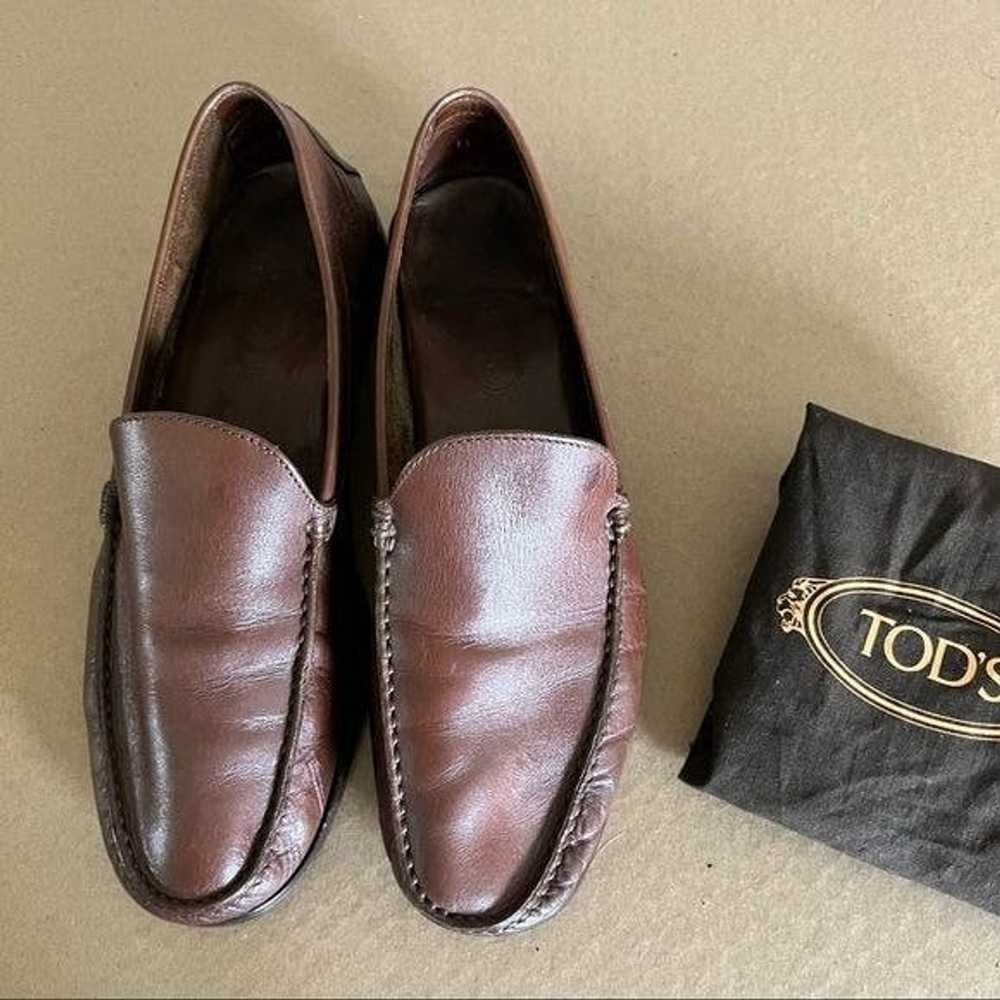 Tod's TOD'S Driving Slip On Oxford Loafers - image 9
