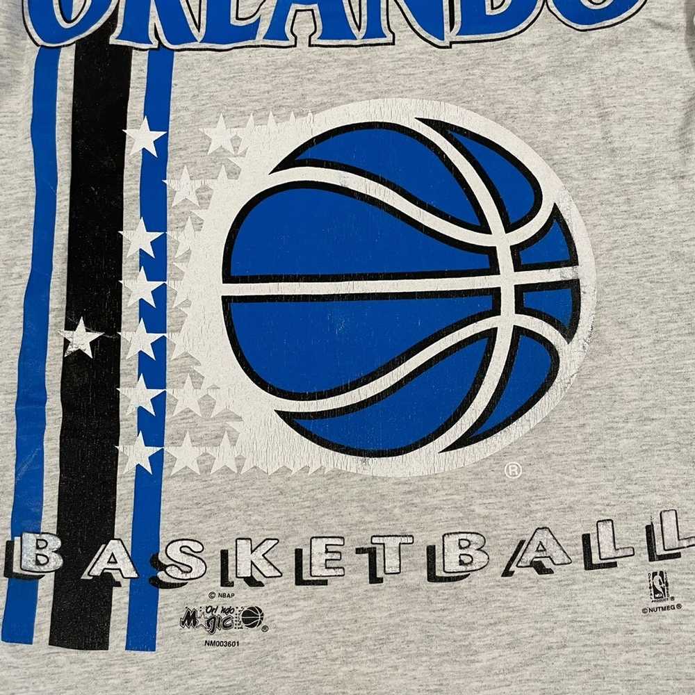 Nutmeg Nutmeg Orlando Magic Basketball tee T-shir… - image 2
