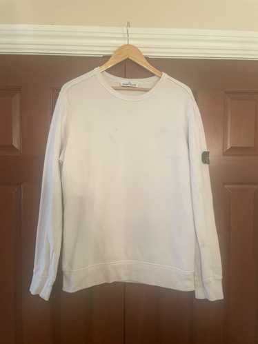 Stone Island Stone island Gray/White Crewneck