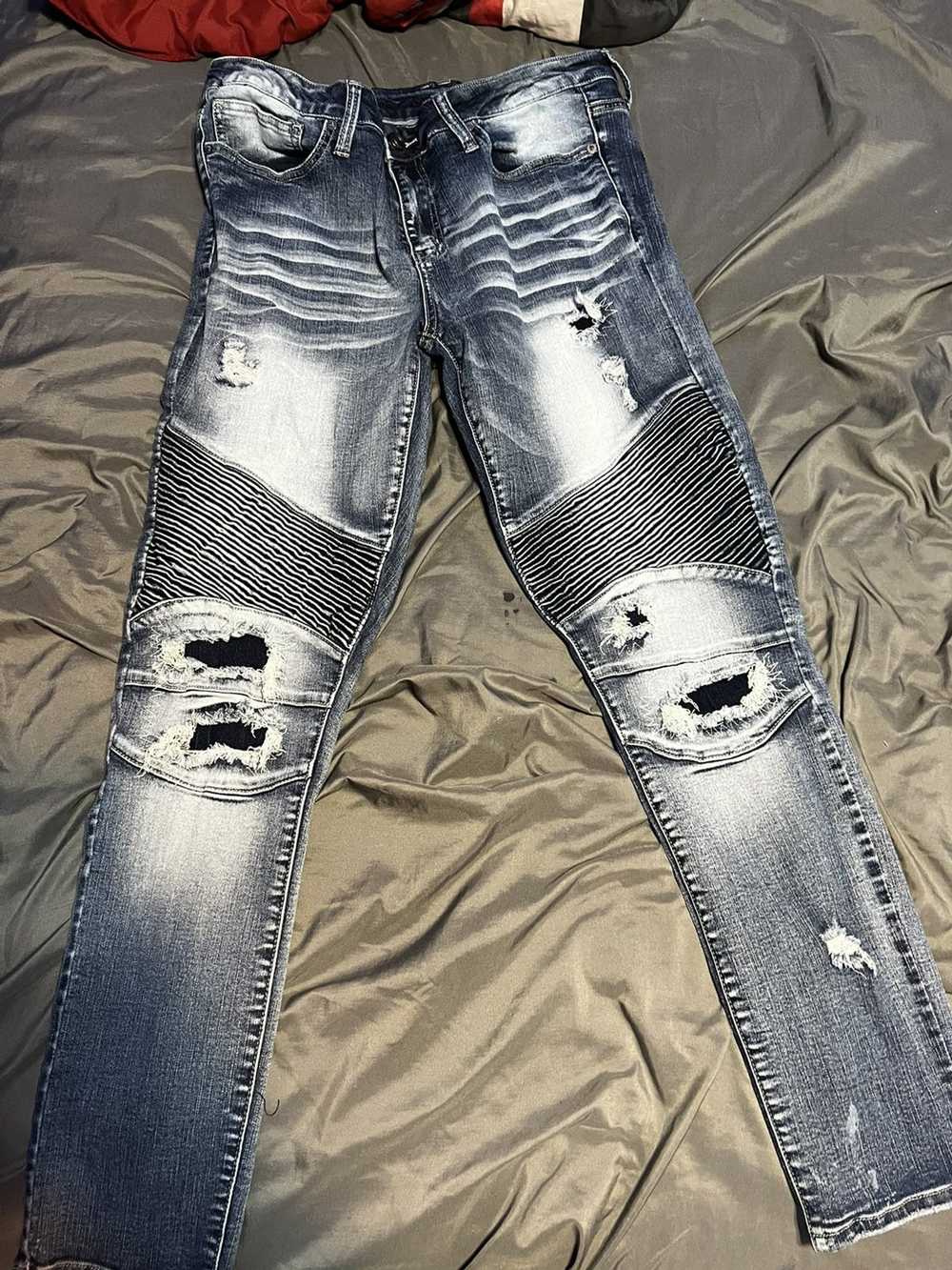 Rue 21 🔥34/32 more biker jeans from rue 21 - image 1