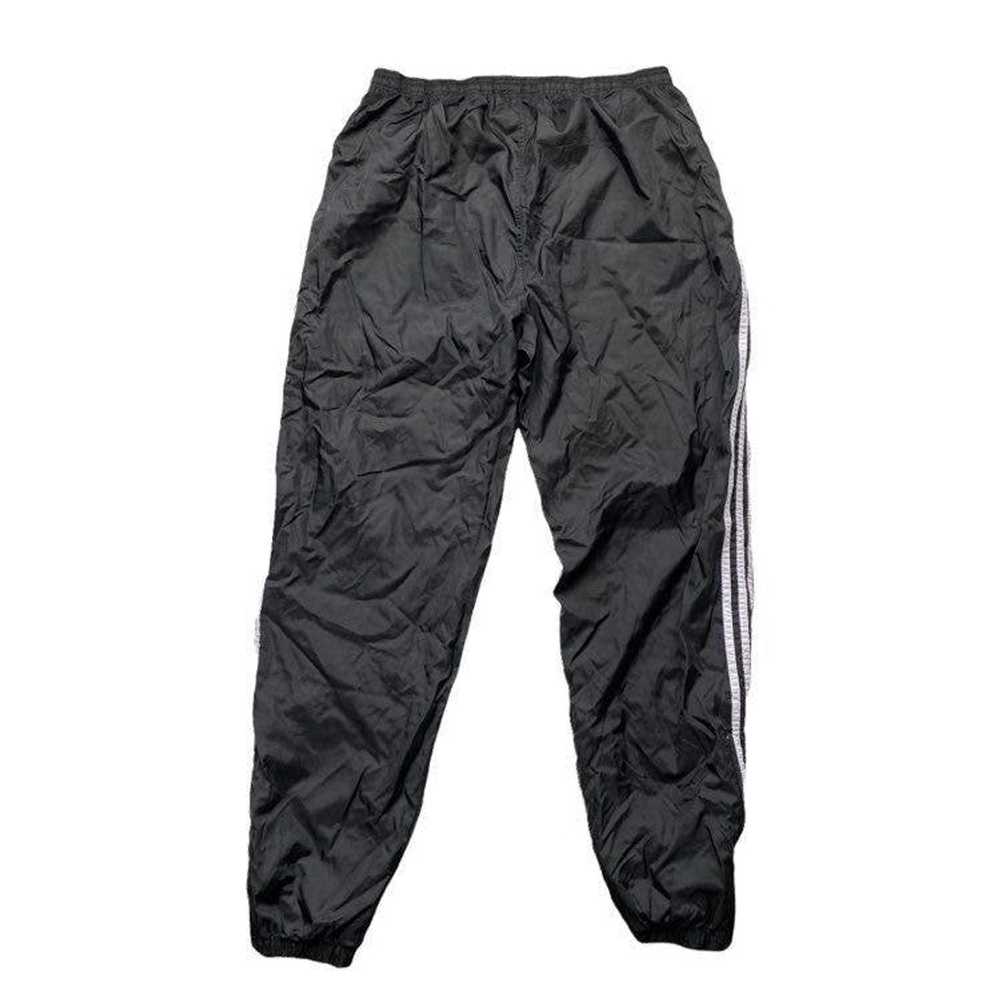 Adidas XL Adidas Zip 3 Stripe Lined Track Pants J… - image 4