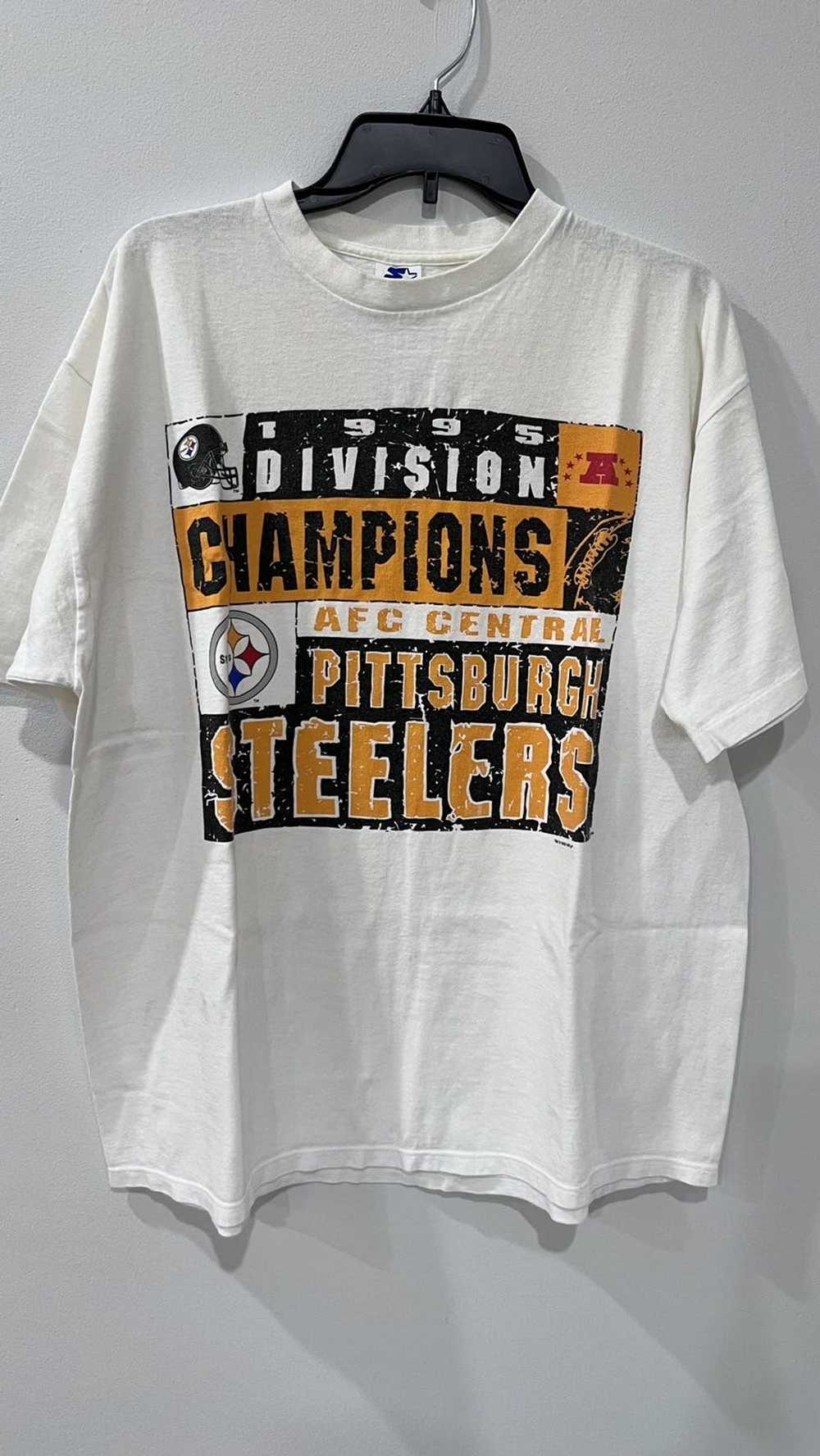 NFL × Vintage 1995 Division Champion Pittsburgh S… - image 1