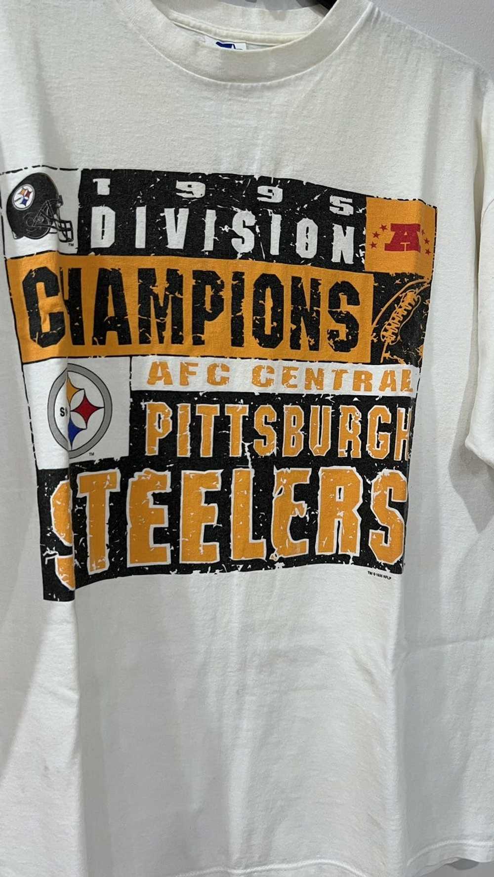 NFL × Vintage 1995 Division Champion Pittsburgh S… - image 2