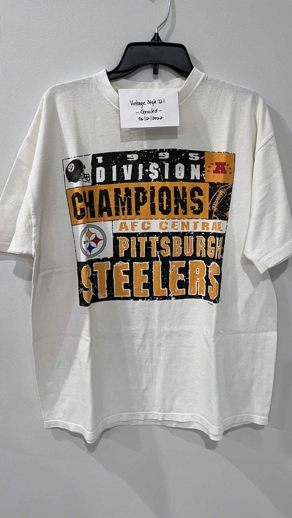 NFL × Vintage 1995 Division Champion Pittsburgh S… - image 5