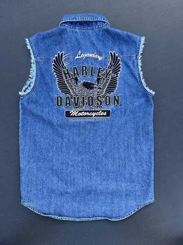 Harley Davidson × Vintage Harley Davison sleeveles