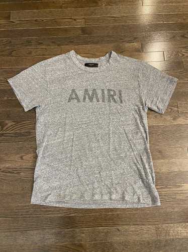 AMIRI Paint Drip Core Logo Tee Black T-Shirt – PENGUIN
