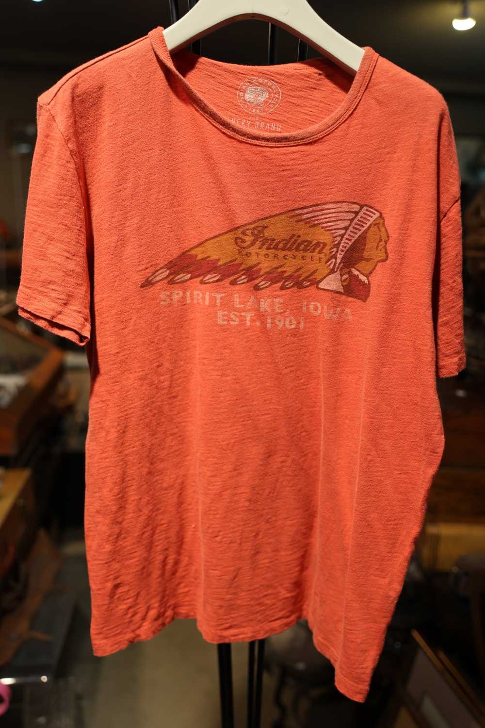 Lucky Brand Indian Motorcycles Shirt - image 1