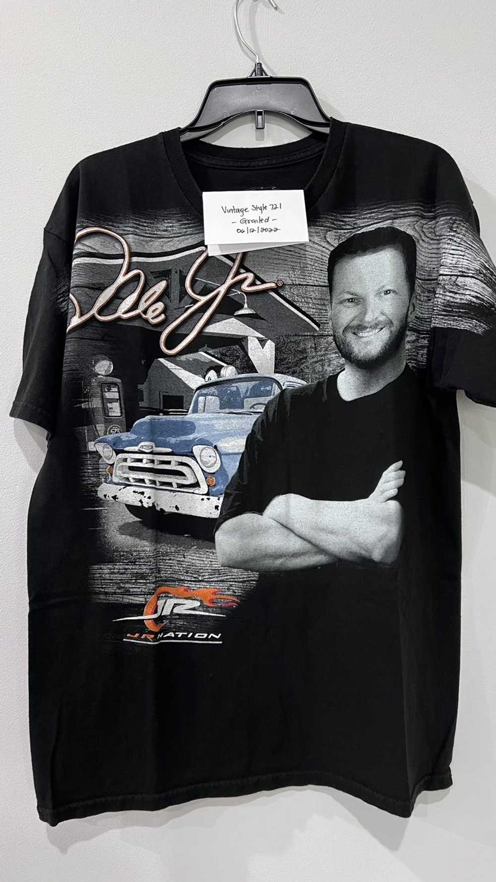 NASCAR × Vintage Dale JR - JR Nation T-Shirt Size… - image 3