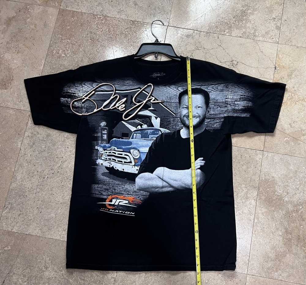 NASCAR × Vintage Dale JR - JR Nation T-Shirt Size… - image 5