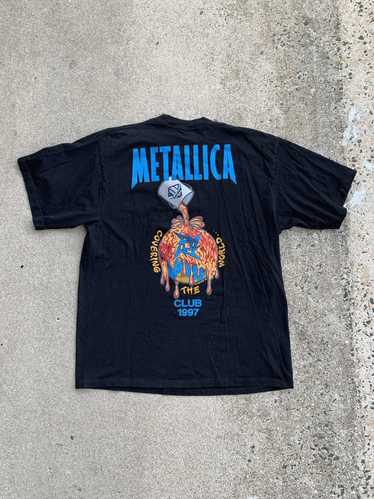 Vintage 90s Metallica Reload 1997 Promo Album Giant T-shirt 