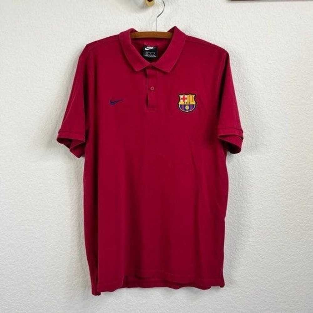 Nike × Soccer Jersey Nike FC Barcelona Polo Tee 2… - image 2