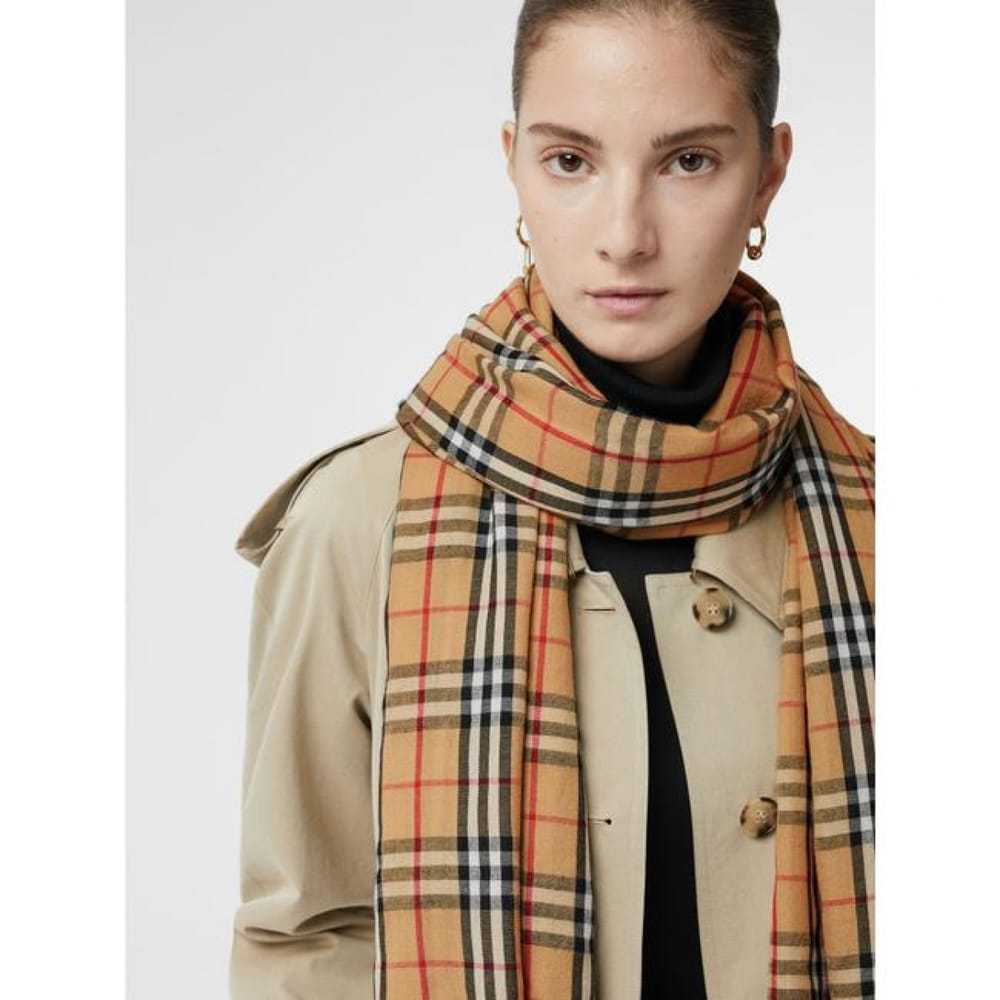 Burberry Cashmere scarf - image 4