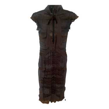 Yves Saint Laurent Silk mid-length dress - image 1